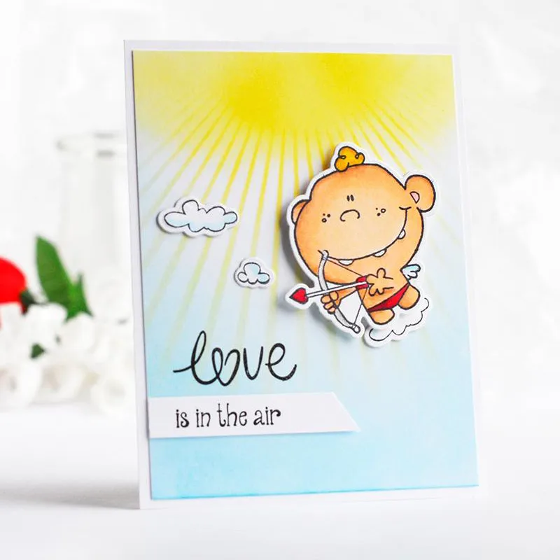 

Naifumodo Cute Cupid Metal Cutting Dies Scrapbooking Boy Arrow for Card Making Die Cut Craft Decoration New Dies for 2019