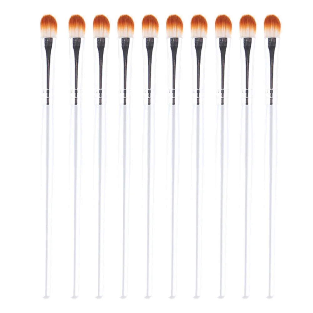 

kabuki brush 10Pcs Makeup Cosmetic Tool Eyeshadow Eye Contour Powder Foundation Blending Brush set brochas de maquillaje lote#y2