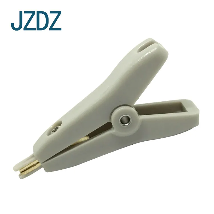 JZDZ J.60034 3 Кельвин крокодил клип медь, позолоченный 52 мм