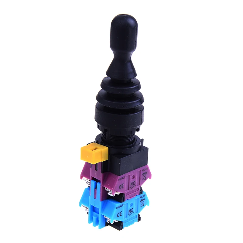 

22mm 4NO 4 Position Waterproof Self-restoring Momentary Monolever Joystick Switch HKD-FW24 For Game Console
