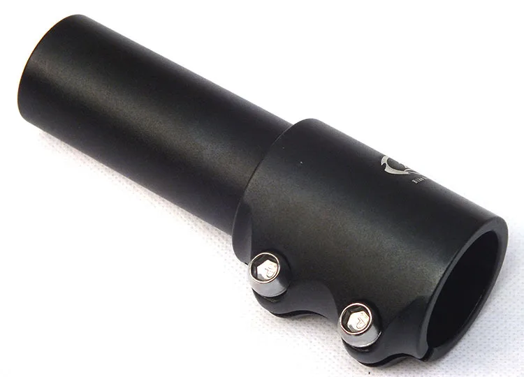 28,6 мм Диаметр руля для горного велосипеда, стояк для велосипеда, вилка для велосипеда, подъемное устройство, головка, трубка, стояк, удлинитель, адаптер - Цвет: Черный