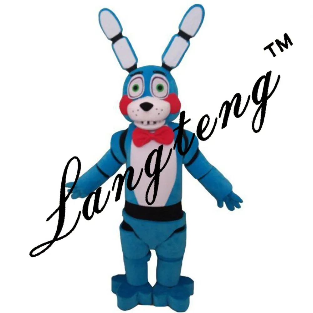 2018 new five nights at freddys fnaf toy creepy blue bunny mascot costumes for adults christmas