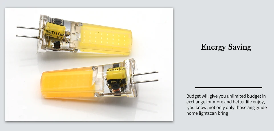 Bombillas G4 Светодиодный лампочки 12 V 220 V лампада светодиодный лампы накаливания G4 ACDC 12 V COB заменить 25 W Галогенная Прожектор люстра