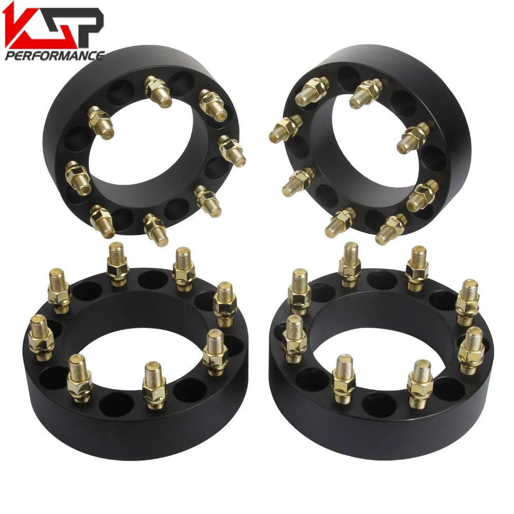 KSP (4)2'' 50mm Thickness Wheel Spacers Adapter 8 Lug 8x6.5 To 8x6.5