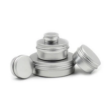 

10PCS New Aluminium Lip Balm Pots Makeup Cosmetic Cream Jar Pot Bottle Container @ME88
