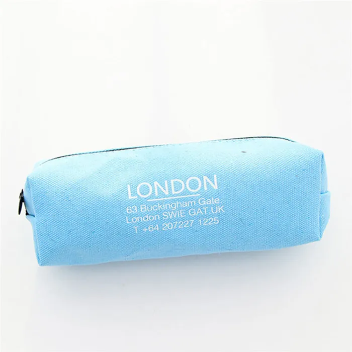 Kawaii London Paris Tokyo Denim Pencil Case Storage Organizer Pencilcase Pen Pouch School Supply Stationery Cosmetic Makeup Bag (16)