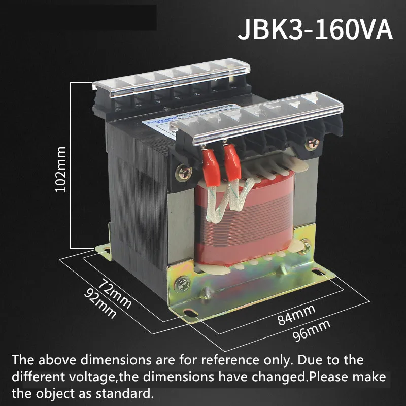 JBK3-160VA Machine Tool Control Transformer JBK3