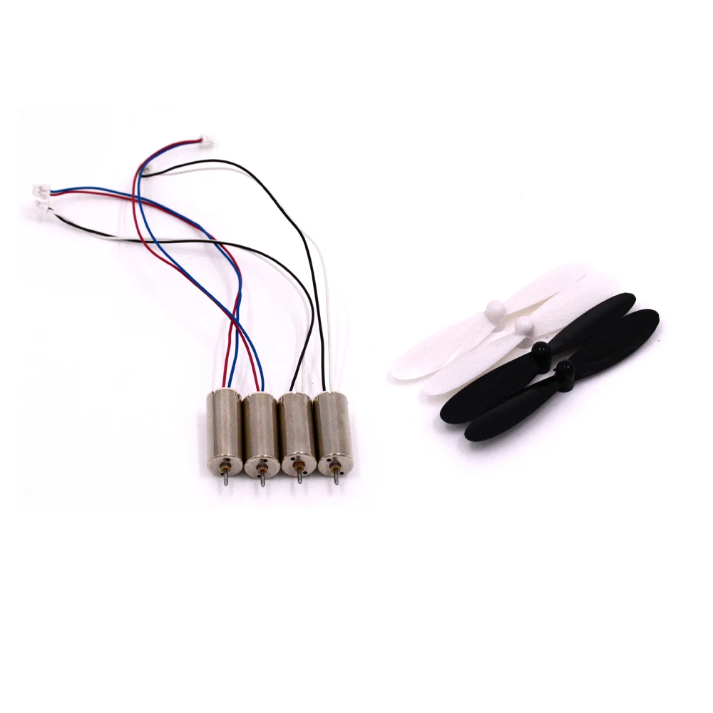 4pcs Super Magneto NdFeB 720 Coreless motor model aircraft Quadcopter Motor 4 pcs propellers
