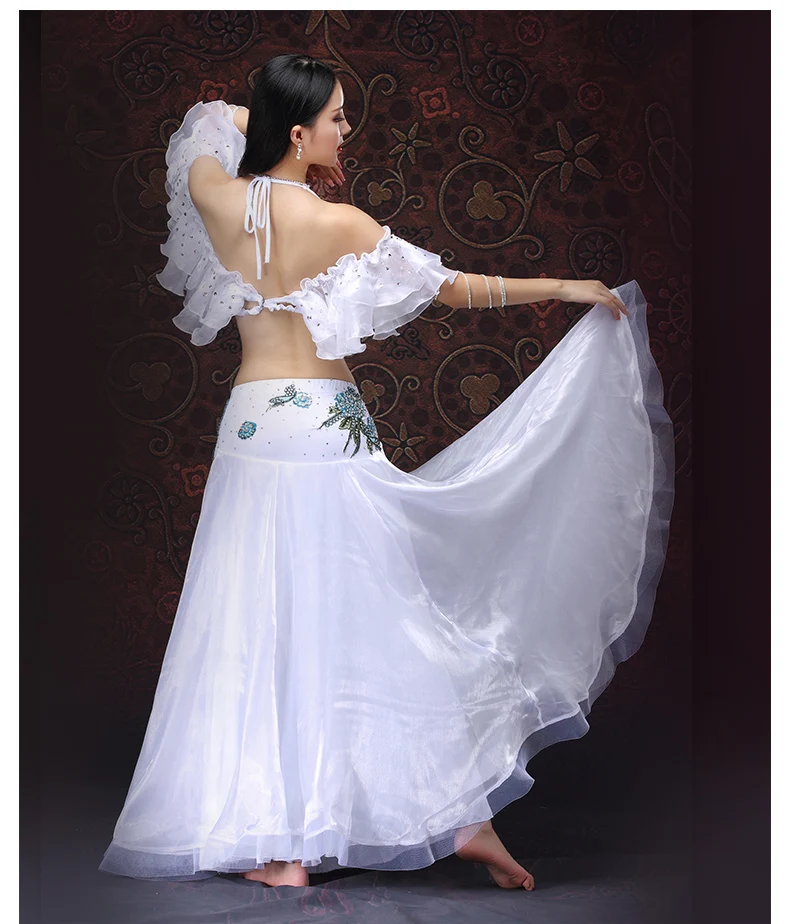 Танцевальное платье r's Vitality, платье для танца живота, расшитое бриллиантами, необычный костюм для танца живота, костюмы для восточных танцев