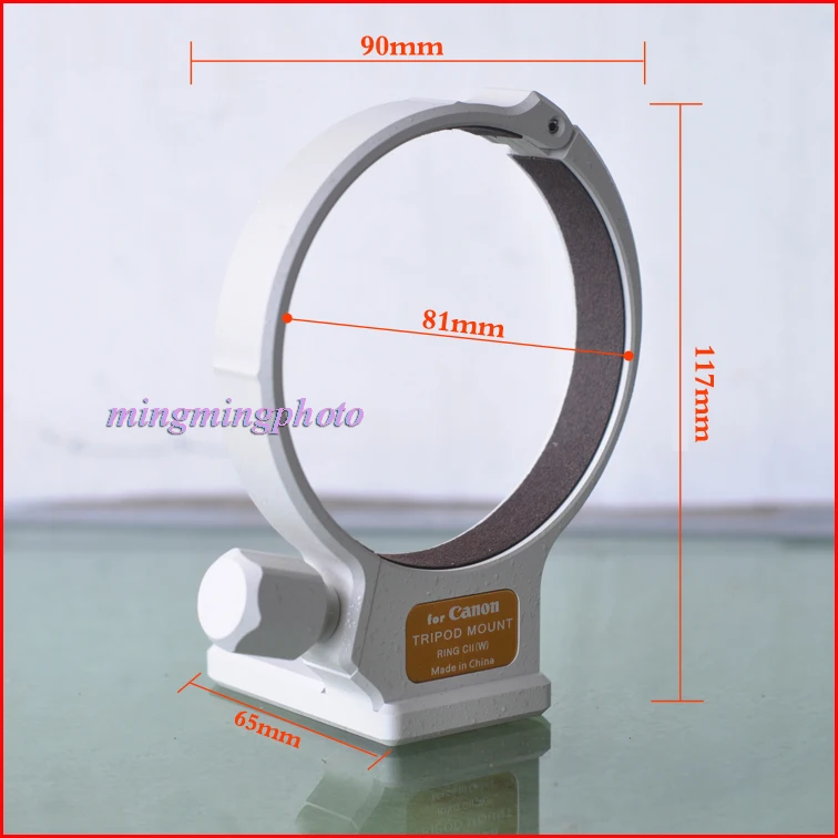 Camera Tripod Mount Anello Collare C Ii (W) Per Canon 70-300Mm F/4-5.6L