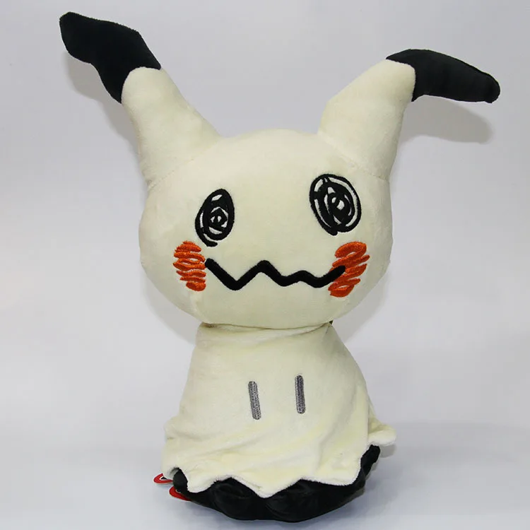 Mimikyu косплей Пикачу плюшевая игрушка чучела кукла аниме мультфильм Хэллоуин носить дьявольский плащ фея Дети отличная коллекция подарок