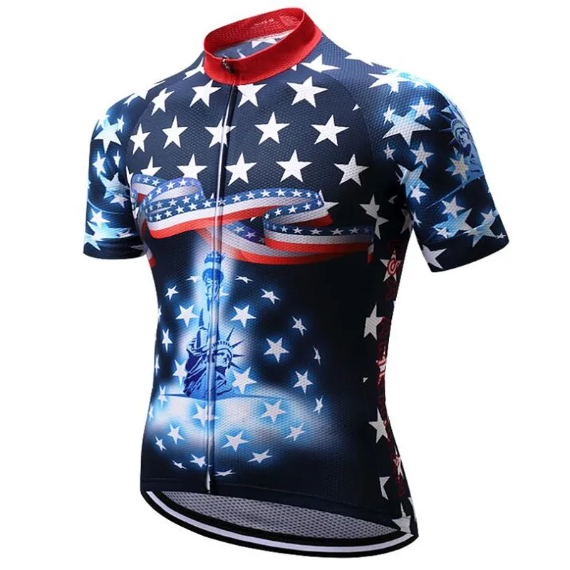 Prix pour Cyclisme Jersey 2017 USA Pro Vélo Équipe Racing Vêtements de Cyclisme vtt Vélo Jersey Shirt Tops Maillot Ropa Cilcismo hombre bicicleta Prix pour Cyclisme Jersey 2017 USA Pro Vélo Équipe Racing Vêtements de Cyclisme vtt Vélo Jersey Shirt Tops Maillot Ropa Cilcismo hombre bicicleta