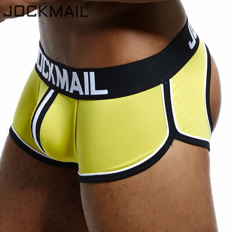 Мужское нижнее белье JOCKMAIL сексуальное с открытой спиной и завязками на