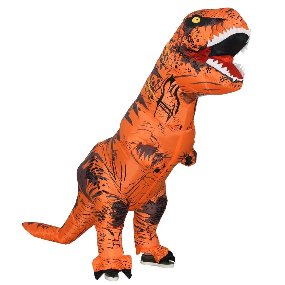 Unisex kid T-Rex inflatable costume Fancy dress Jumpsuit Cosplay Party Halloween Purim Christmas animal Cosplay Dinosaur Unisex kid T-Rex inflatable costume Fancy dress Jumpsuit Cosplay Party Halloween Purim Christmas animal Cosplay Dinosaur