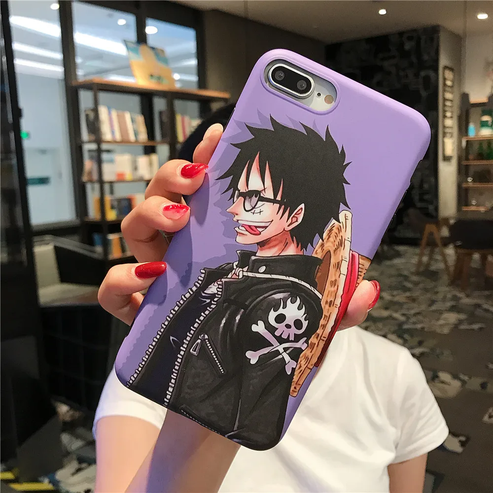 One Piece funda Case for iphone 11 Pro Max Japan Anime Luffy Zoro Naruto TPU back cover for iPhone XR XS Max 8 7 6 6S Plus Coque