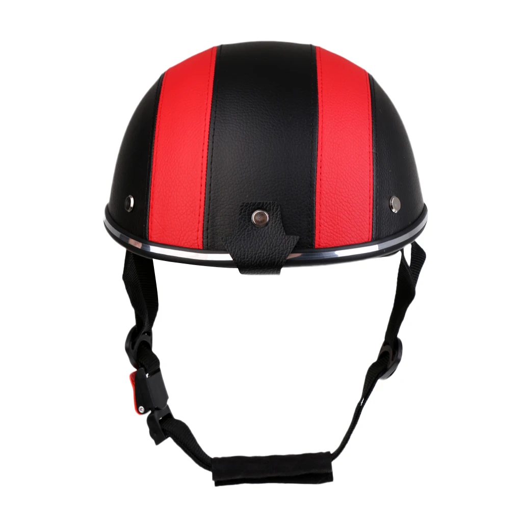 Baseball Cap Style Motorcycle Bike Helmet Anti-UV Safety Hat Visor Adjustable Safety Bicycle Helmet Head Protector