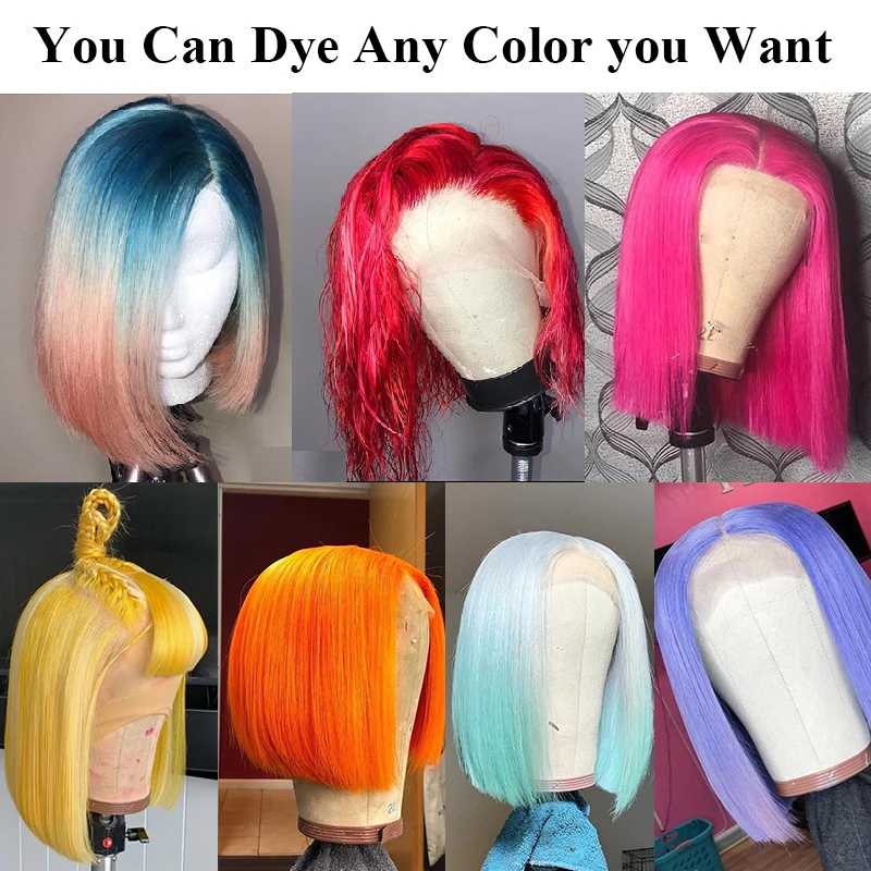 colored bob wigs