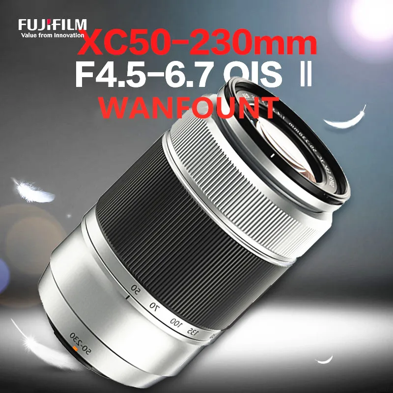Без коробки! Серебряная Φ OIS II телескопический объектив (XC 50 230) для Fujifilm