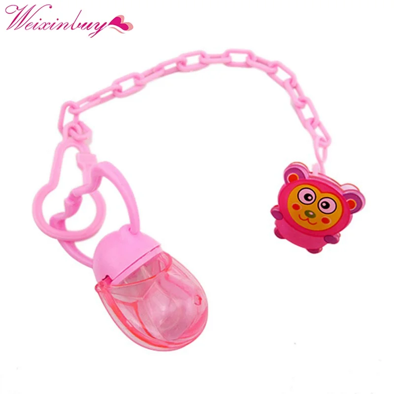 2017 Infant Silicone Pacifiers Clip Baby Pacifiers Nipples for Newborn