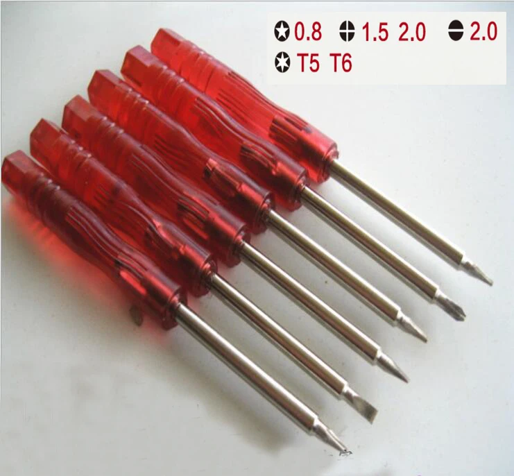 

NEW 6 in 1 screwdriver and Cross Wing Screwdriver Repair Tool For Nintendo NDS DS Lite NDSL For Wii Advance Carts Approx