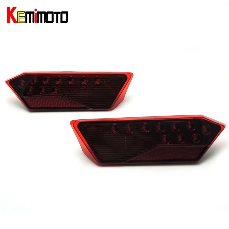 

KEMiMOTO Left & Right Tail light for Polaris RZR 4 900 XP 4 TURBO RZR XP 1000 900 60 INCH PS EU 2014 2015 2016 2412341 2412342