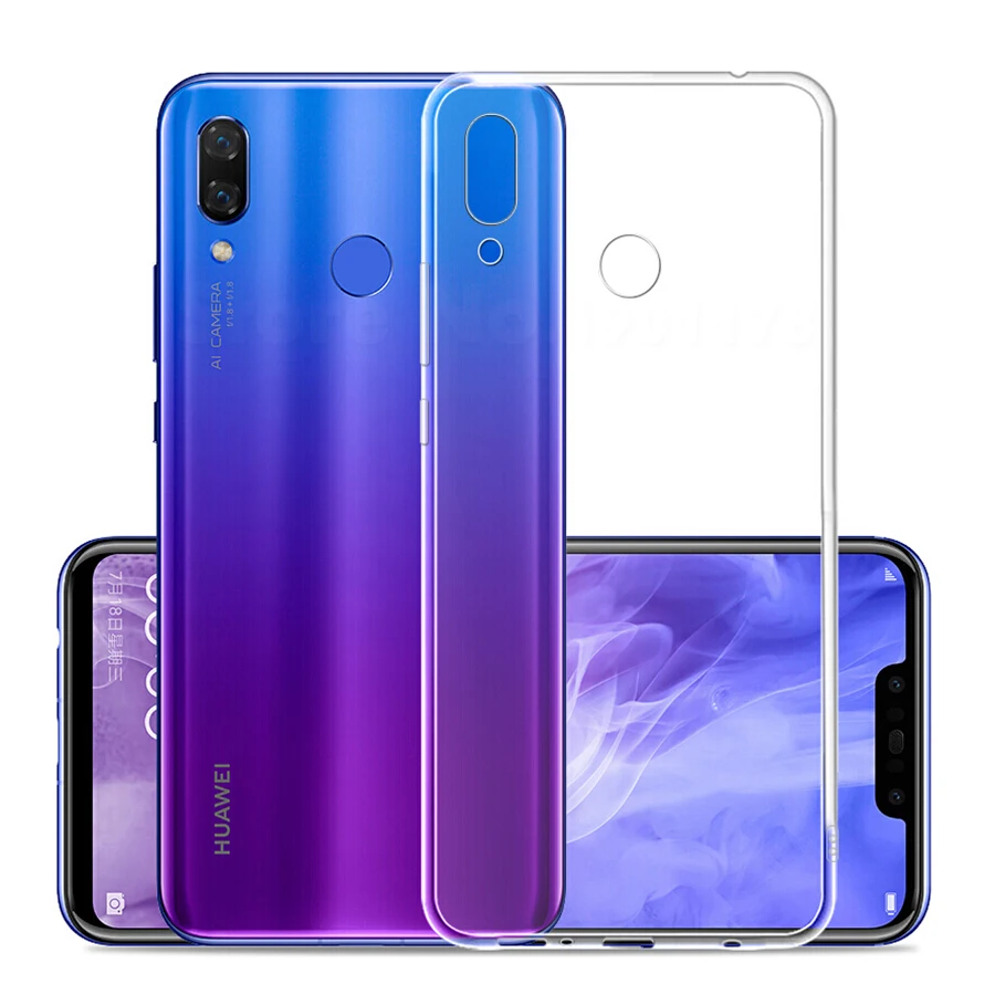 Силиконовый мягкий чехол из ТПУ для Huawei P8 Lite 2017 P9 P10 P20 lite Nova 3 3i Honor 6A 6X 8 9 Mate 10 20 8C 8X 7A |