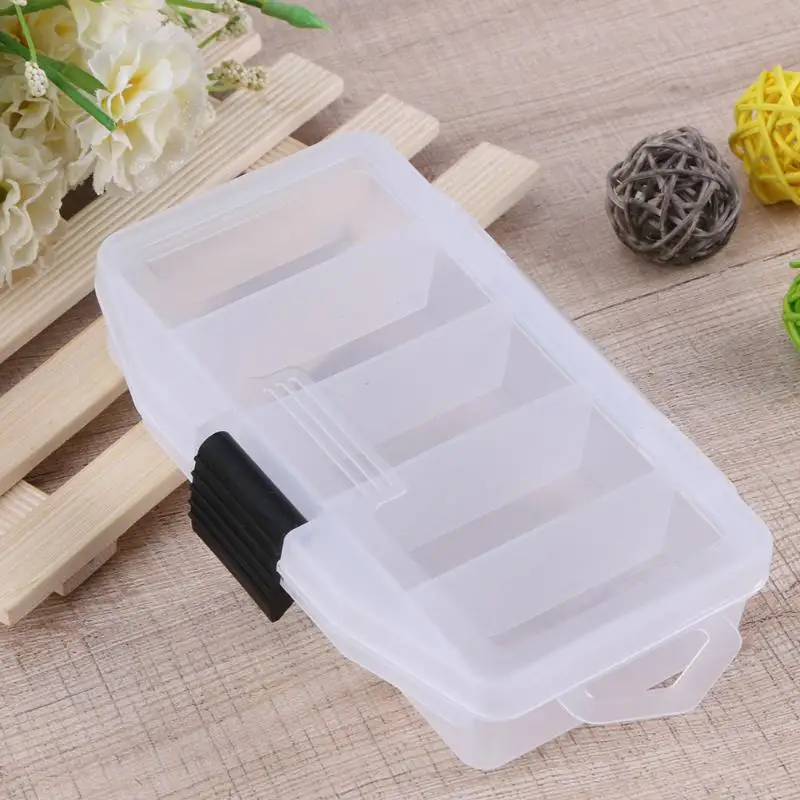 

Fishing Tackle Box Double Sided Transparent Multifunction Plastic Hook Lure Box Case Container Pesca Carp Fishing Accessories