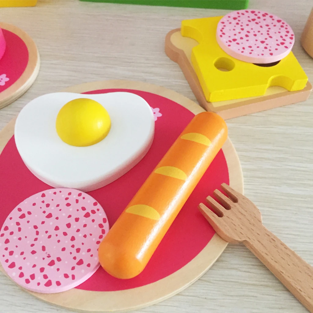 Baby Breakfast Maker-Mini Furniture Kitchen Imitation Toy Set Pretend Play Pretend Play Kitchen Toy