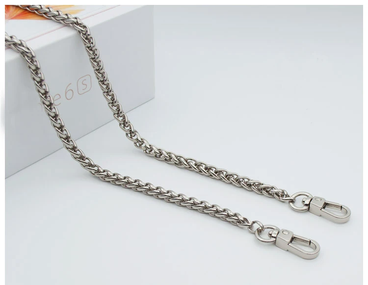 woman fashion bags accessory chain fashion new wallet accessroies chain handbag Solid Chain handle shoulder bag strap (7)