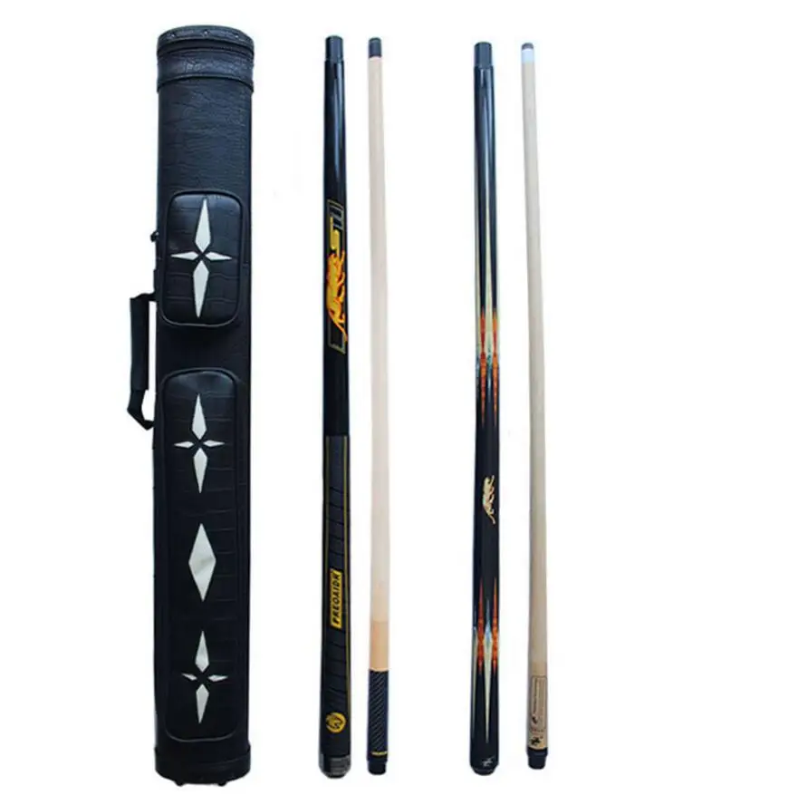 PREOAIDR 3142 SE Billiard Pool Stick Kit Cues Black White 10mm 11.5mm