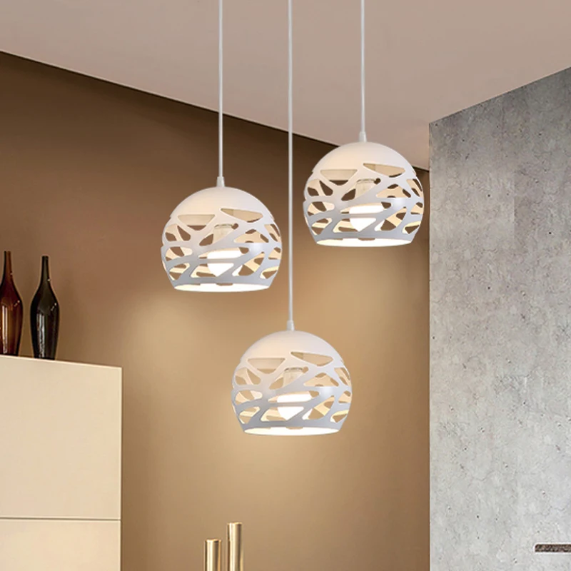 

Modern led pendant lights dining room Bar counter Light luxury design indoor lighting E27 lamp holder pendant lamp AC 90-260V