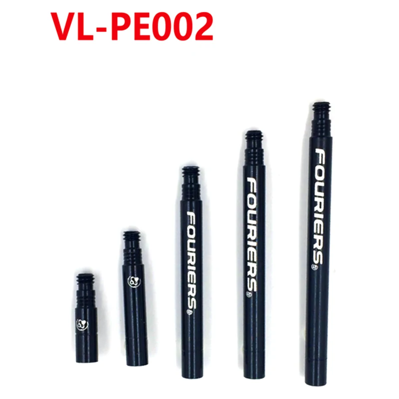 Fouriers PE002 الدراجة بريستا صمام صمام الكتروني موسع التمديد 20mm إلى 100mm مع الجوز دراجة أجزاء Fouriers PE002 الدراجة بريستا صمام صمام الكتروني موسع التمديد 20mm إلى 100mm مع الجوز دراجة أجزاء