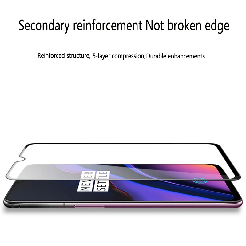 Для Oneplus 7T Pro стеклянная защитная пленка 10D полная защита для Oneplus 7 Pro 6 6t 5 5t защита экрана 9H закаленное стекло