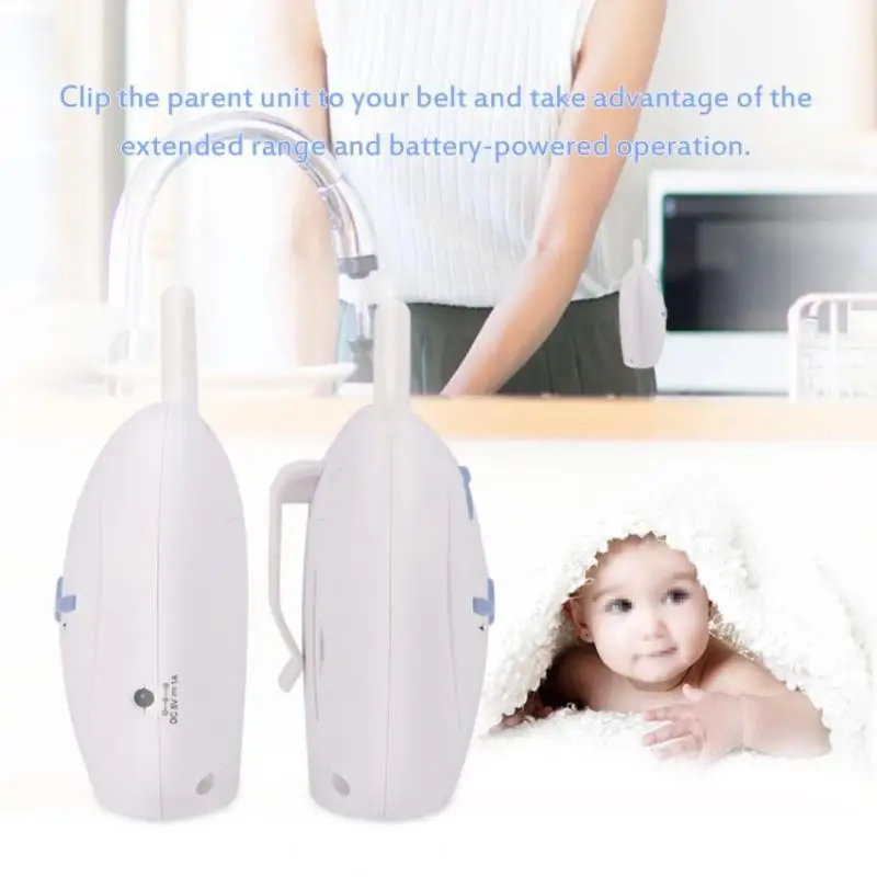 Baby Monitor 2.4GHz Wireless Infant Audio Walkie Talkie Kits Baby Phone Kids Radio Nanny Babysitter babyfoon Baby Monitor 2.4GHz Wireless Infant Audio Walkie Talkie Kits Baby Phone Kids Radio Nanny Babysitter babyfoon