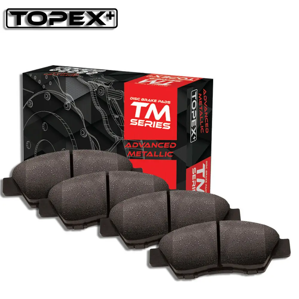 

Topex Quiet Low Dust Front and Rear Car Brake Pads For 2005 2006 2007 Cadillac XLR Base 4.6L, 2005-2013 Chevrolet Corvette Base