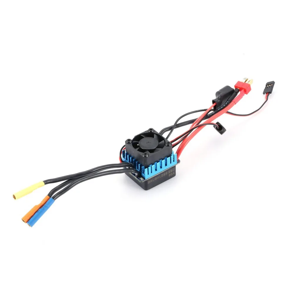 Бесщеточный двигатель RC 3650 4300KV 3900KV 3500KV 3100KV с бесщеточным ESC 60A светодиодная карта