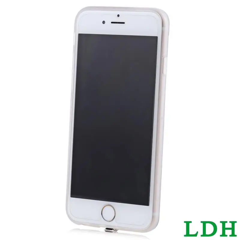 Rechargeable Backup Power Case for iPhone 6/6s Battery Charger TPU Back Cover Built-in Wireless Charging Receiver