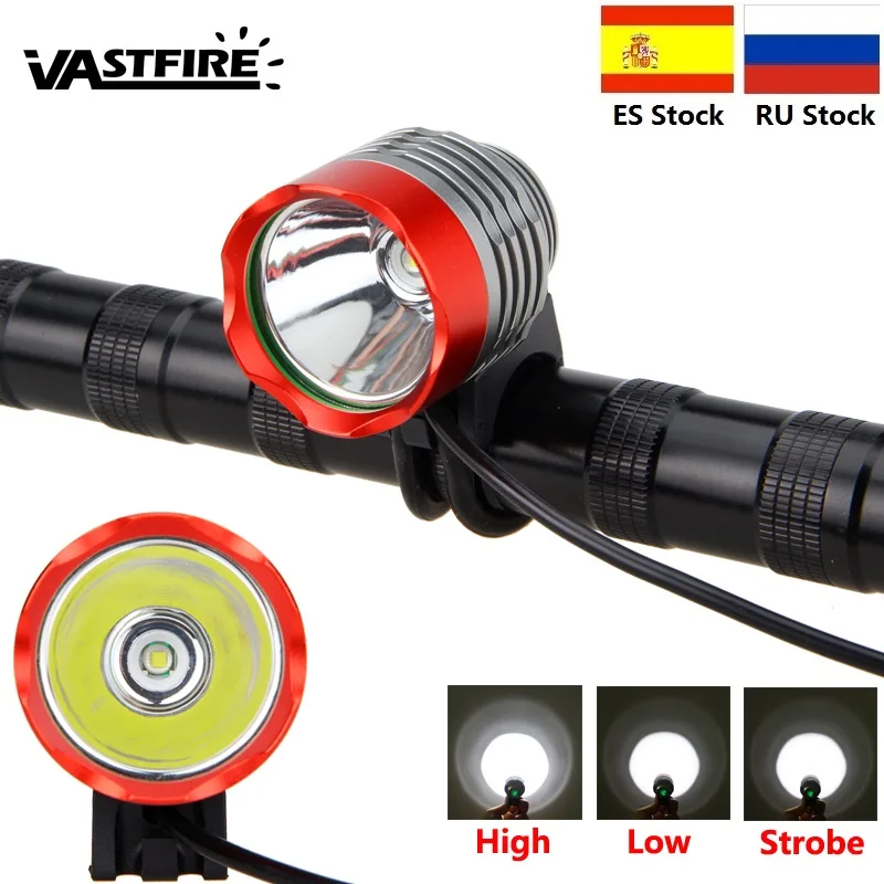 Front Bike Light Set Powerful Lumens Bicycle Light Headlight Road Cycling Safety RU ES overseas warehouse Sales Front Bike Light Set Powerful Lumens Bicycle Light Headlight Road Cycling Safety RU ES overseas warehouse Sales