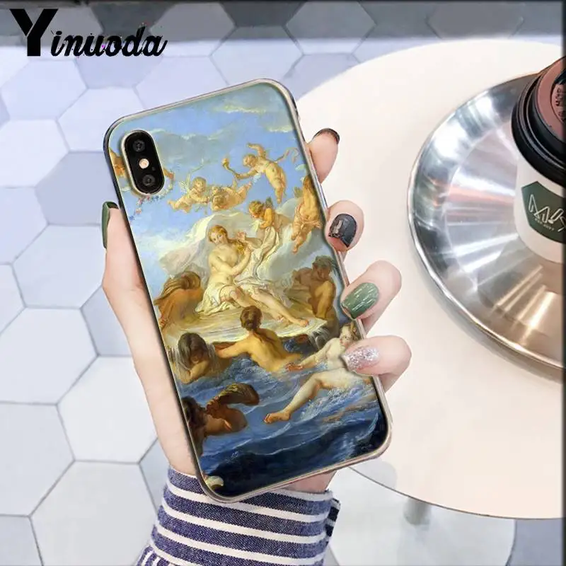 Мягкий чехол для телефона Yinuoda с изображением рождения Венеры для iPhone8 7 6 6S Plus X XS MAX 5 5S SE XR 10 11 11pro 11promax