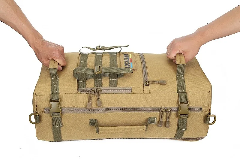 Bolsas de Montanhismo Mochila de Acampamento Mochila de Viagem dos Homens Novo Bolsa Militar Tático Caminhadas Mochila N329 2020 50l 21 High Quality Esporte e Lazer