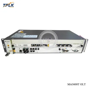 

Brand new HW MA5608T GPON OLT with 2*10G MCUD1+1* MPWC( DC of -48V to 72V)+1*8 ports GPBD C+and Fans,cables, etc hot sale