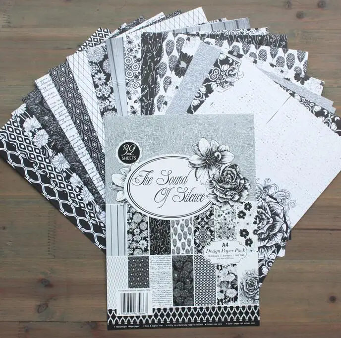 DIY Фотоальбом Скрапбукинг декоративная бумага цветочный дизайн Craft Бумага картона A4 (29,7 см * 21 см)