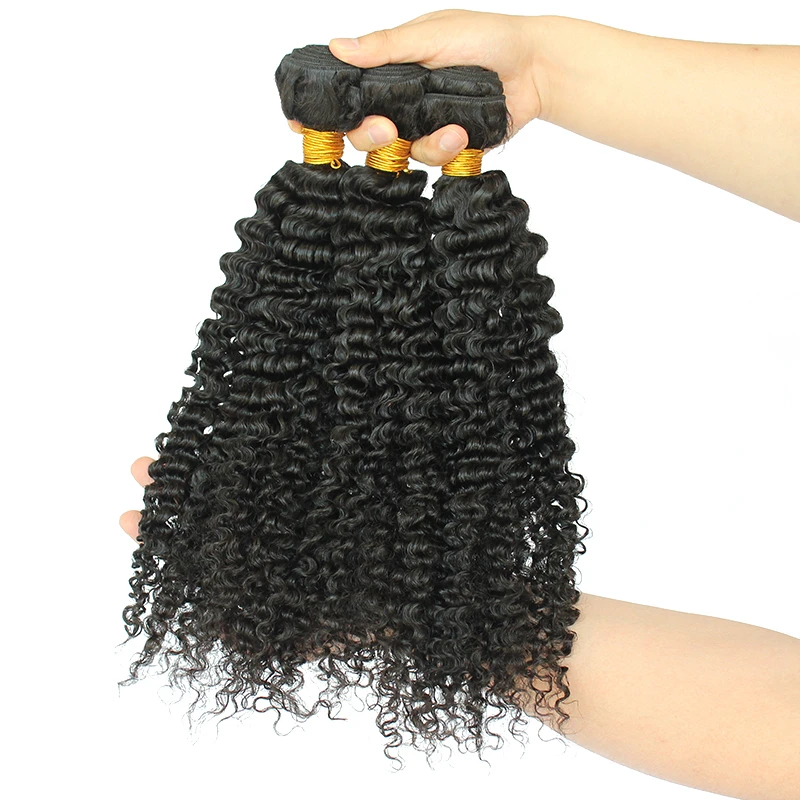Brazilian Kinky Curly Remy Hair Natural Black 3b 3c Human Hair Weave Bundles 3pcs Ever Beauty Hair Extensions Extensions Weave Extensions Humanextensions Black Aliexpress