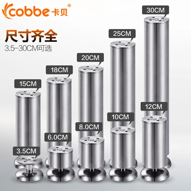 4 unids 2 tipos para elegir Acero inoxidable muebles de Metal patas ... 4 unids 2 tipos para elegir Acero inoxidable muebles de Metal patas ...