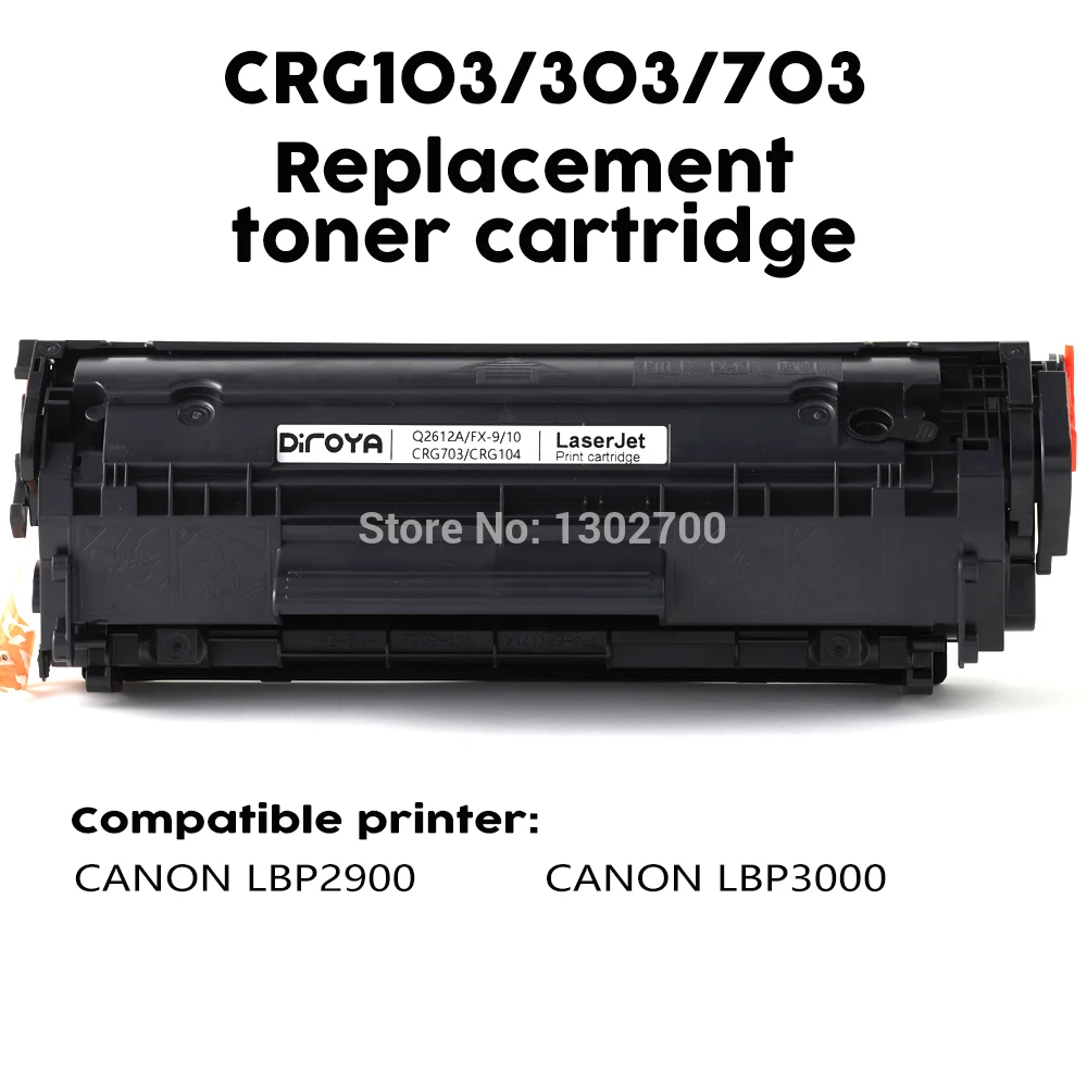CRG103 CRG303 CRG703 CRG 103 303 703 тонер-картридж для canon LBP2900 LBP3000 LBP 2900 LBP3000 LBP-2900 LBP-3000 принтер порошок
