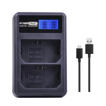 

1Pcs NP-FZ100 NP FZ100 FZ100 LCD Dual USB Battery Charger for Sony NPFZ100 BC-QZ1 Alpha 9, A9, Alpha 9R, A9R, Alpha 9S Batteries