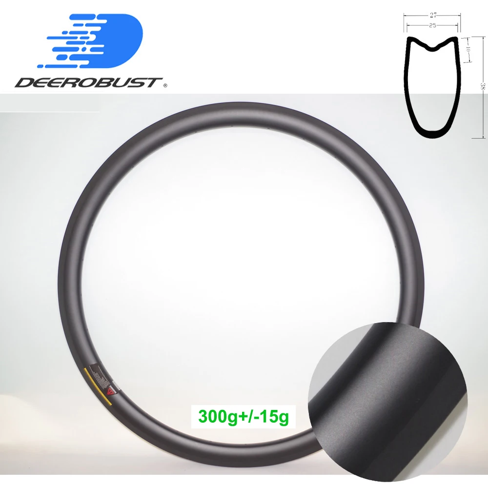 300 г 700c 38 мм x 25 u-образные UD МАТОВЫЕ трубчатые шоссейные велосипедные диски с