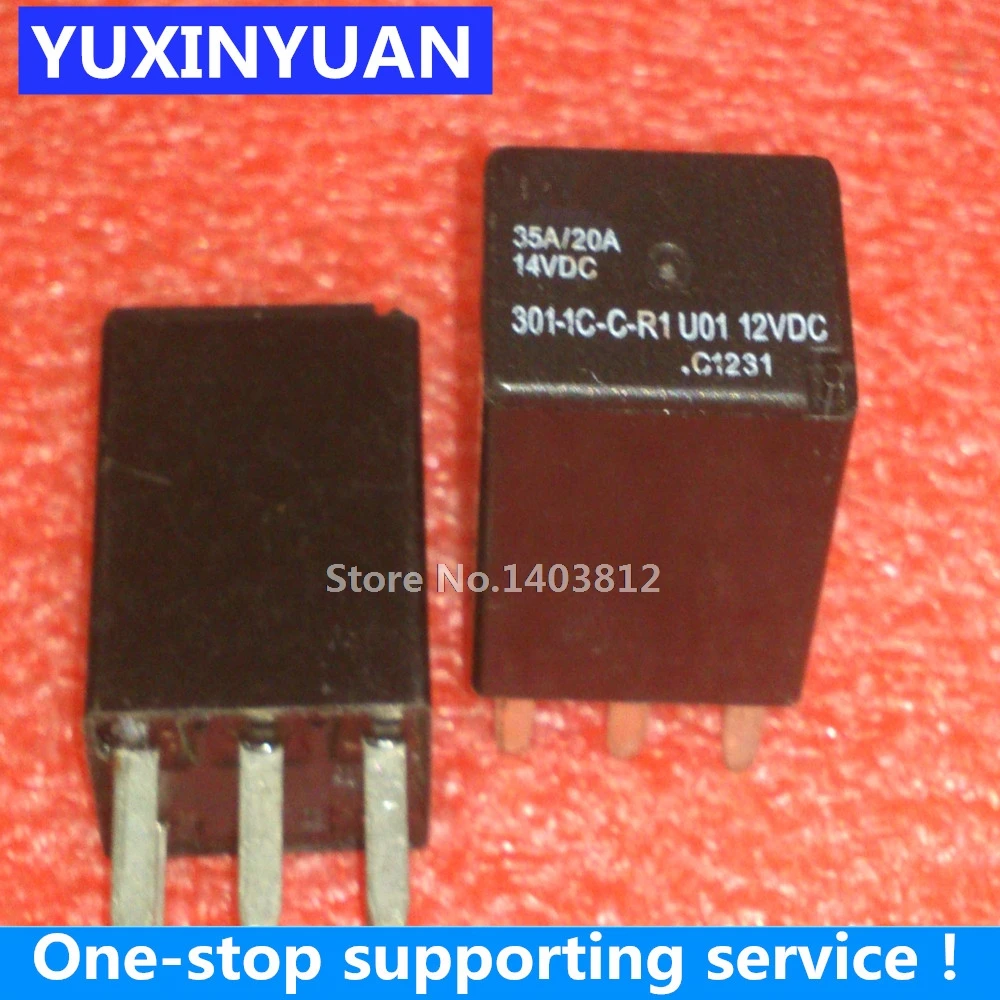 

301-1C-C-R1 U01DC12V 35A20A Relay 1PCS