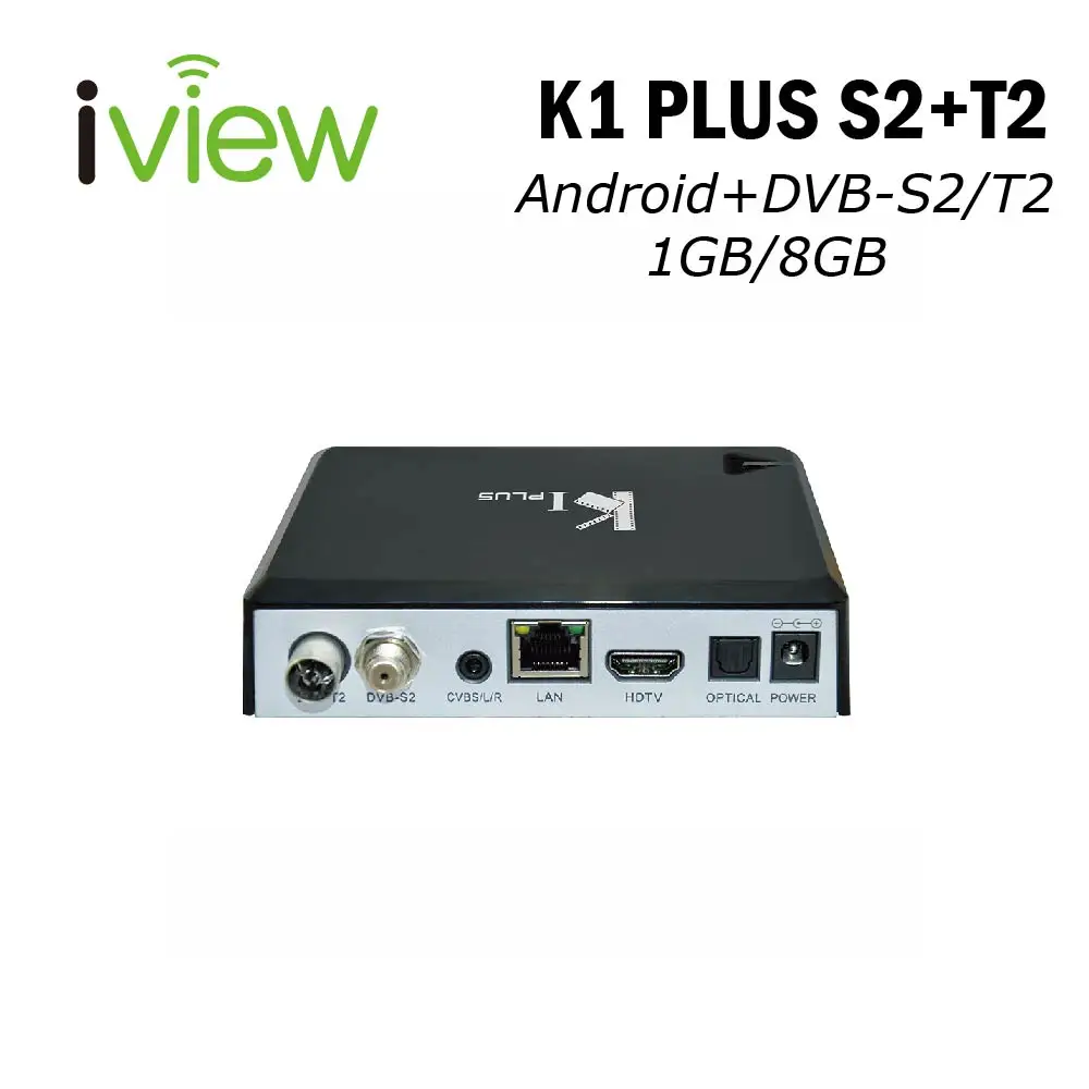 Android tv Box K1 Plus с DVB S2 T2 Amlogic S905D четырехъядерный процессор 7 1 ram Гб rom 8 4K Поддержка Netflix