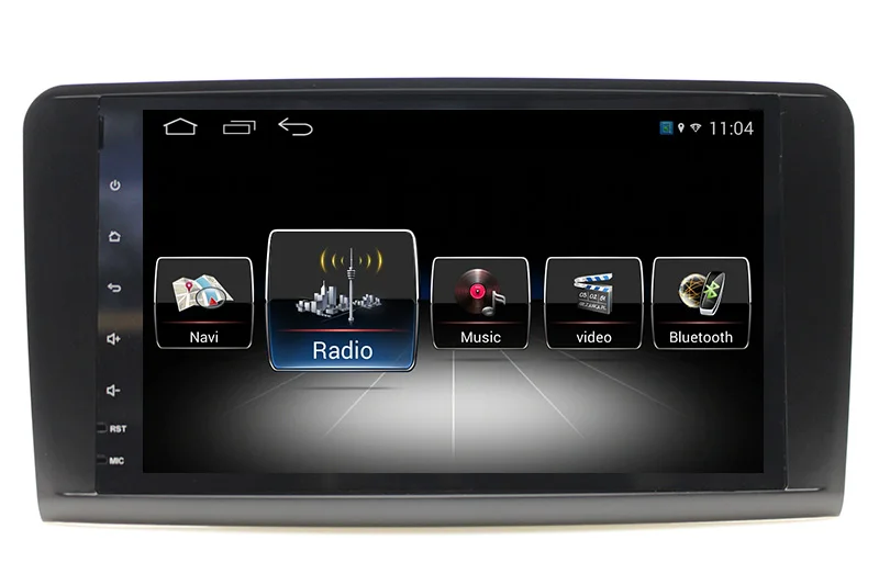 

Android 7.1 Car DVD Player for Mercedes Benz ML W164 / GL X164 with GPS Navigation Radio BT SD USB AUX 3G WiFi Audio Video